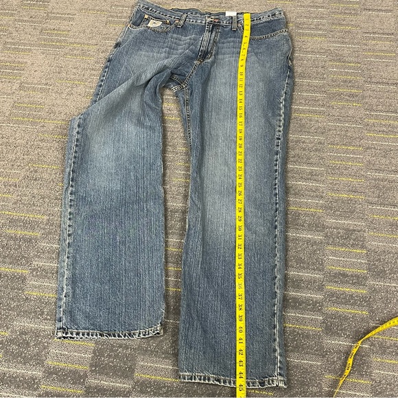 Cinch White Label Men's Relaxed Fit Straight Leg Denim Jeans MB92834003 38x34 - Picture 13 of 15